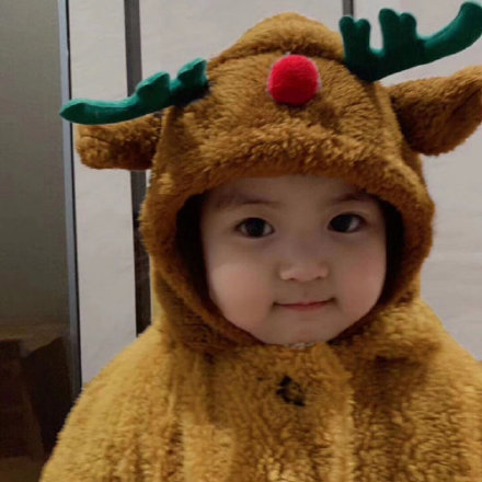 圣诞氛围感拉满！罗熙麋鹿主题头像合集