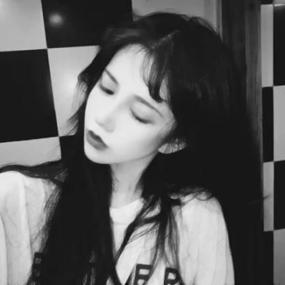 24张高冷气质黑白女生头像 高清冷酷款女生头像合集