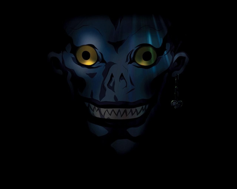 《死亡笔记》高清壁纸合集 死神琉克L夜神月弥海砂