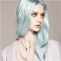 超拽感拉满！21张五颜六色染发女生QQ头像合集