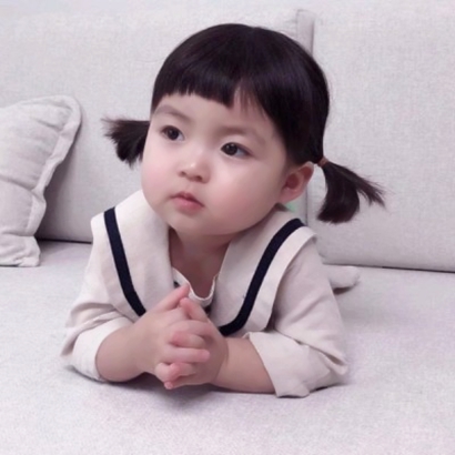 女生萌娃高清头像合集 18张可爱软萌女生头像来啦