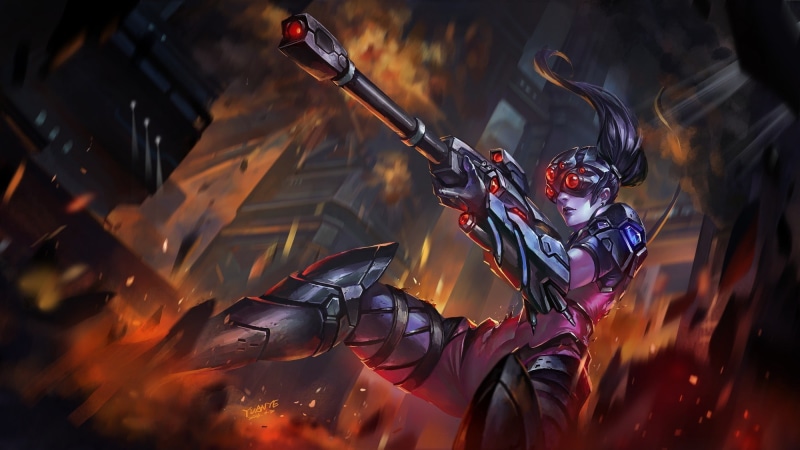 动漫少女持枪壁纸合集