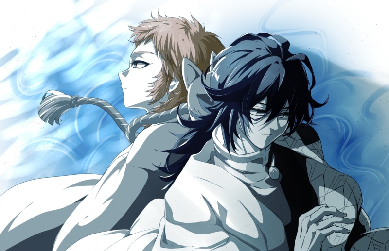 《鬼灭之刃》高清壁纸合集 1080P 善逸 锖兔 义勇 阿卡扎