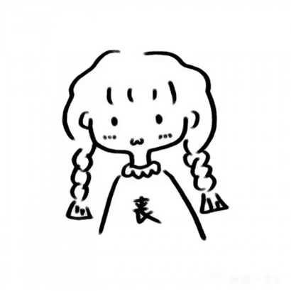 10张高清可爱动漫简笔女头 女生头像合集