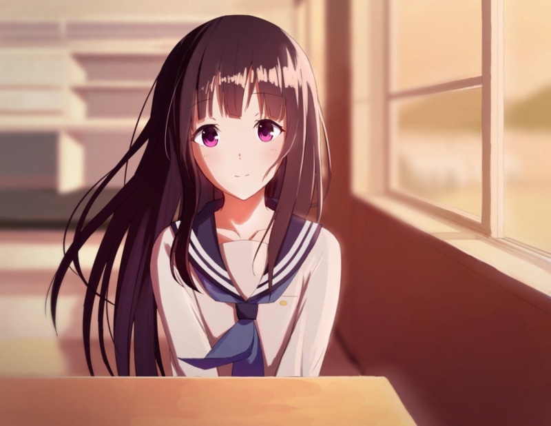 冰菓千反田爱瑠1080P高清壁纸合集