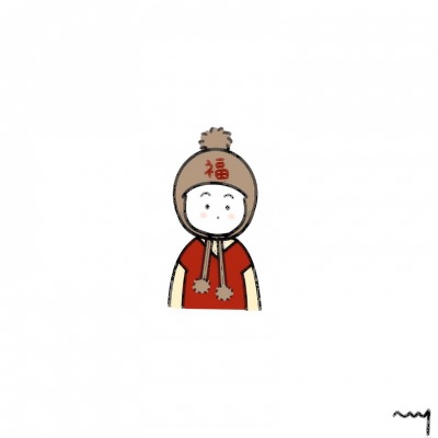 15张高清可爱女生手绘简笔画头像 适合当微信头像