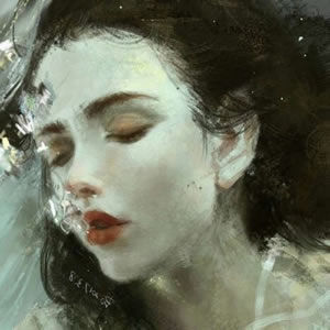 20张高清手绘霸气高冷孤独女生头像合集