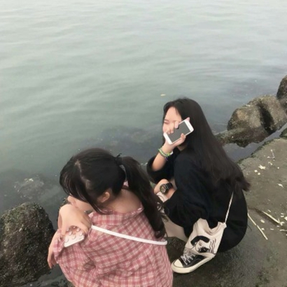 22张高清好看的女生双人闺蜜头像，一次配齐两张配对款