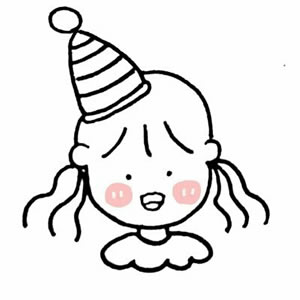 14张软萌Q版女生简笔画头像 手绘党速存