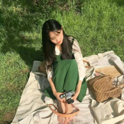 28张森系小清新女生头像 搭配自然风景超治愈