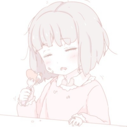 18张高清粉色系动漫软妹头像合集