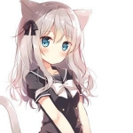 软萌猫耳少女动漫头像 20张高清可爱萌图合集