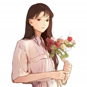 20张高清手绘霸气高冷孤独女生头像合集