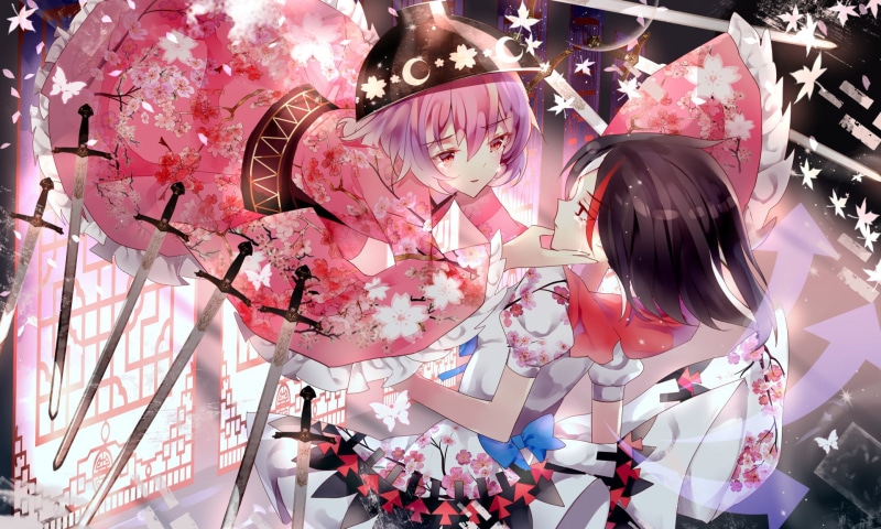 东方Project高清壁纸来了！角色是鬼人正邪与少名针妙丸