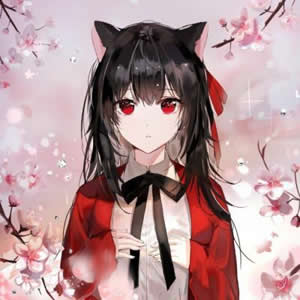 软萌猫耳少女动漫头像 20张高清可爱萌图合集