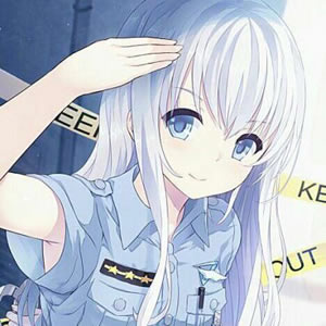 16张高清动漫女生小清新头像 适合当QQ头像的唯美风格图