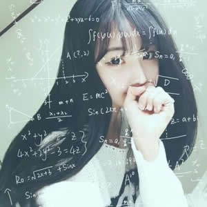 16张高清数字公式女生QQ头像 简约又好看