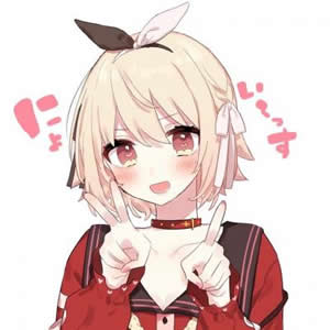 18张高清清纯可爱动漫女生头像合集