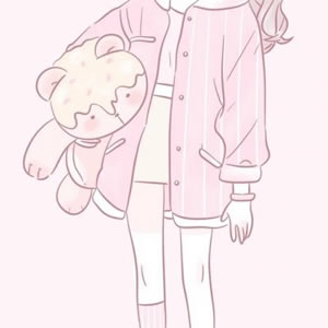 14张软萌二次元女生头像 高清活泼可爱漫画风头像合集