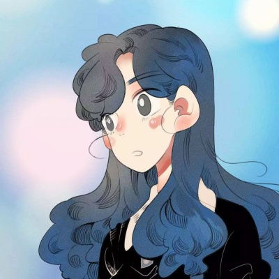 35张个性手绘漫画女孩头像 高清质感直接当头像用