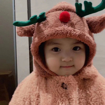 圣诞氛围感拉满！罗熙麋鹿主题头像合集