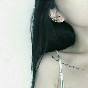 露肩锁骨女生头像来啦！12张高清性感骚气款直接存