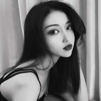 25张高清高冷气质黑白女生头像合集