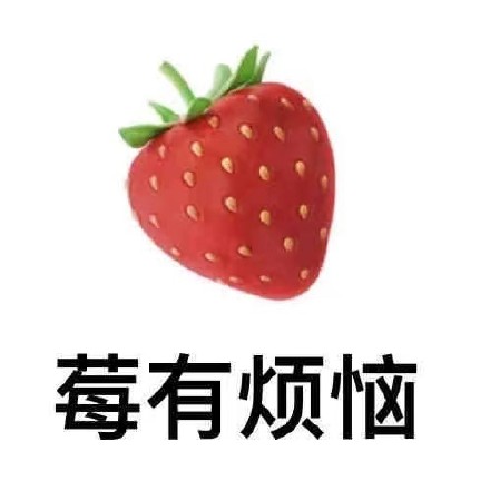 用水果谐音玩梗的祝福表情包来啦
