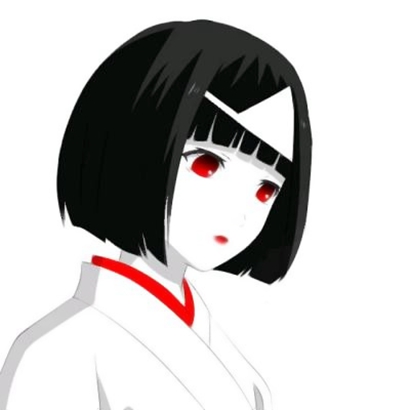 17张高清黑暗系病娇动漫女头 暗黑萝莉风格头像合集