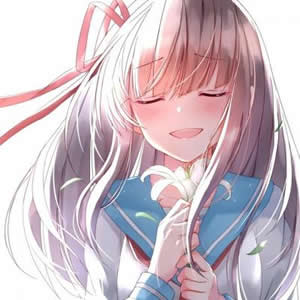 18张高清清纯可爱动漫女生头像合集