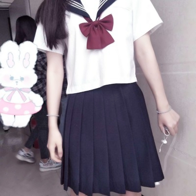 16张高清女高中生校服部位头像合集