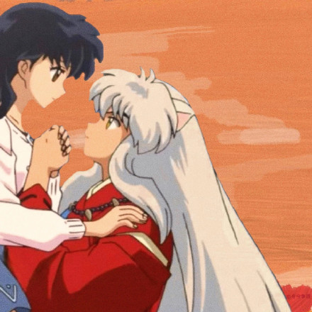 犬夜叉主题背景图和头像素材，作者令今争渡