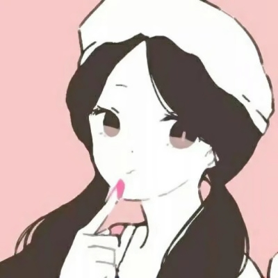 26组粉色系卡通闺蜜头像 一对两张高清图合集