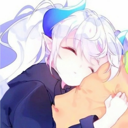 浅粉色系可爱动漫女生头像合集 17张高清图分享