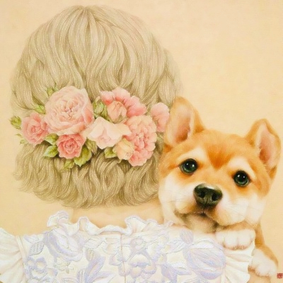 35张高清可爱动漫闺蜜头像 适合女生用的配对头像