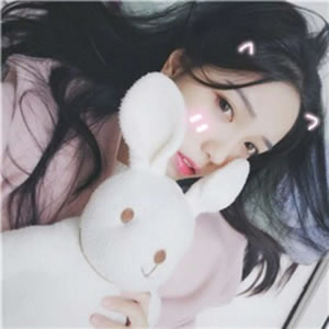 16张高清萌系粉色真人女生头像 软妹感拉满