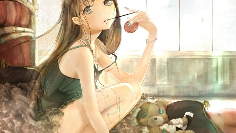 二次元少女百搭配饰壁纸合集