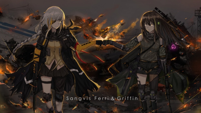 少女前线高清壁纸合集：1080P动漫女孩壁纸