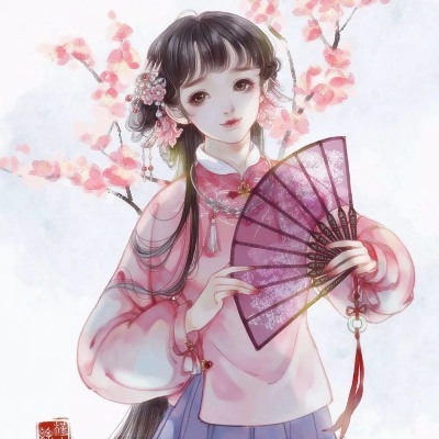 17张高清冷淡风动漫女生古风头像 氛围感拉满