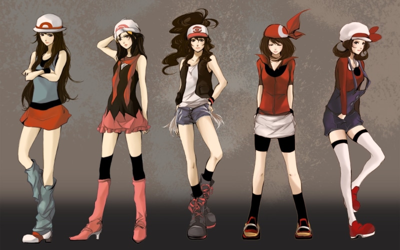 宝可梦女主高清壁纸合集 超养眼的动漫少女美图