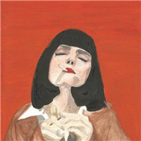 23张复古风二次元抽烟女生头像 氛围感拉满