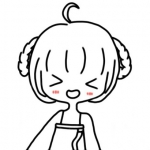 10张高清可爱动漫简笔女头 女生头像合集