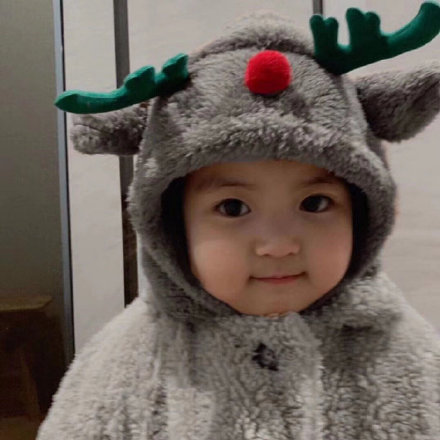 圣诞氛围感拉满！罗熙麋鹿主题头像合集