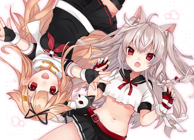 两款舰娘游戏梦幻联动！1080P高清舰娘壁纸合集