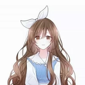 18张高清可爱长发女生漫画头像 唯美氛围感拉满