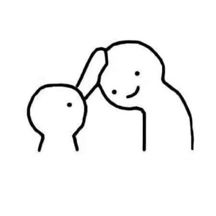 超甜摸头杀情侣头像来啦