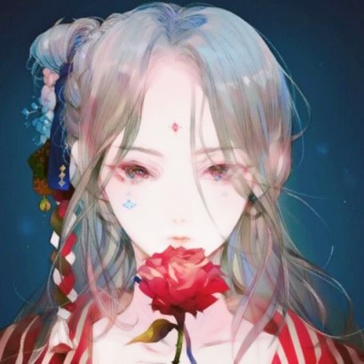 33张唯美古风漫画女生头像 优雅高清头像素材合集