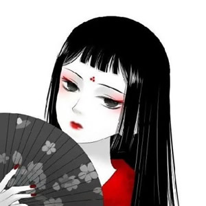 高清黑暗丧系动漫女头像 12张氛围感拉满