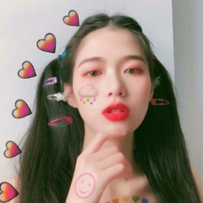 女生美妆高清头像合集 30张精选时尚美妆女生头像