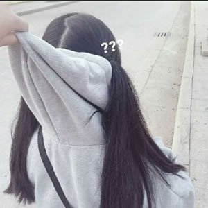 微信背影女头像 16张高清可爱马尾女孩背影图合集